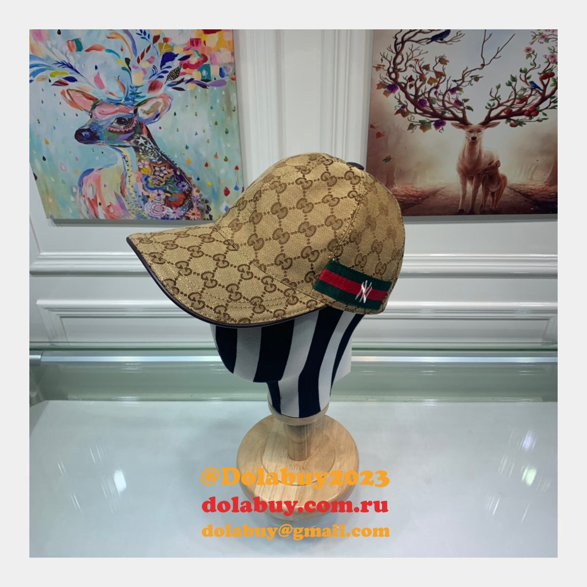 High Quality Gucci NY Baseball cap