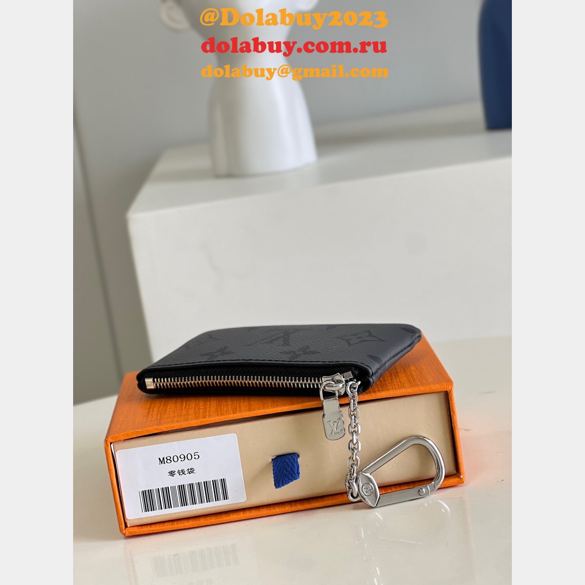 UK Louis Vuitton Replica M80905 Key Pouch G66 Men Gifts