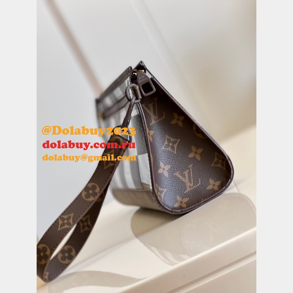 Louis Vuitton Best Replicas M81588 Standing Pouch Monogram Other