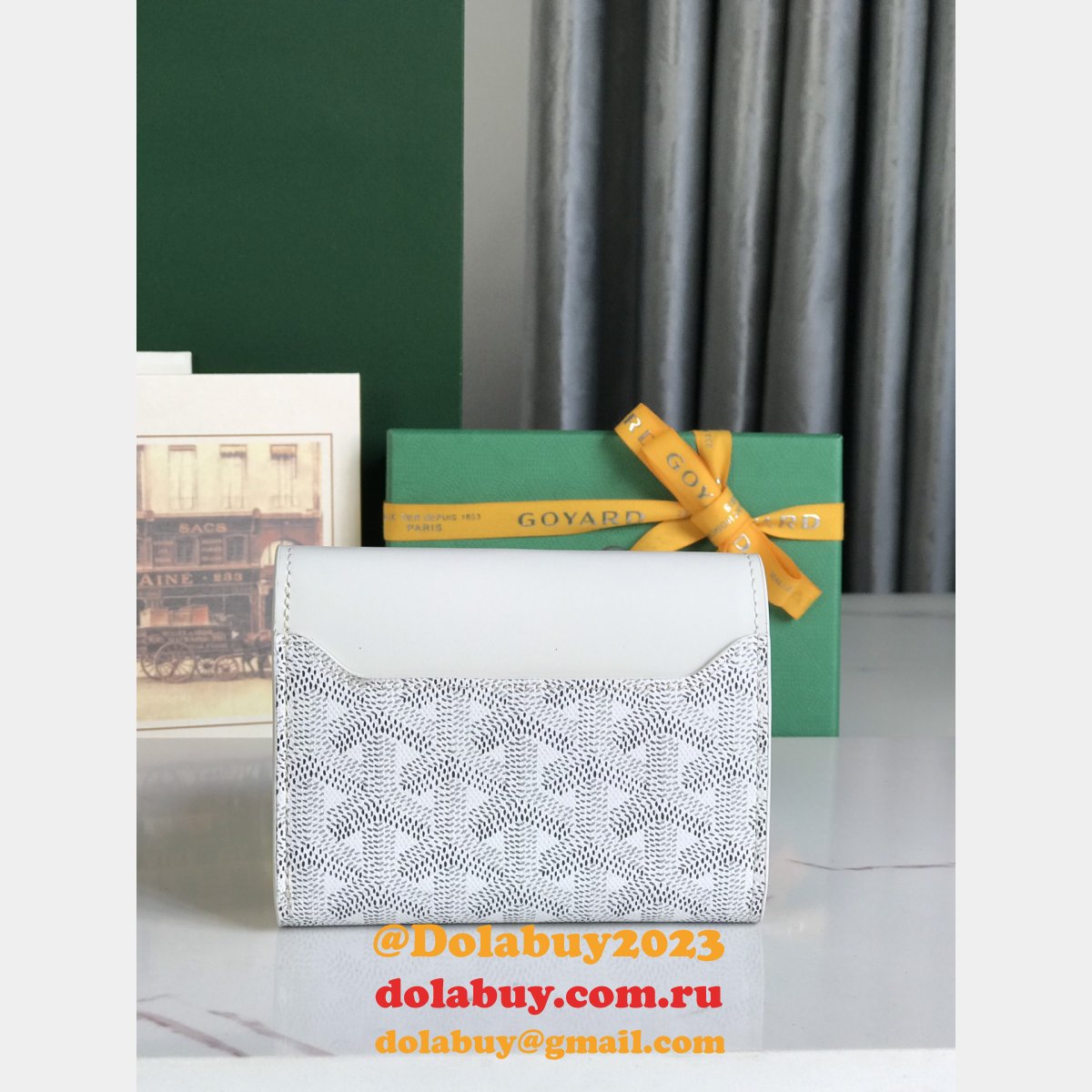 Top Quality Goyardine Saint-Gabriel wallet