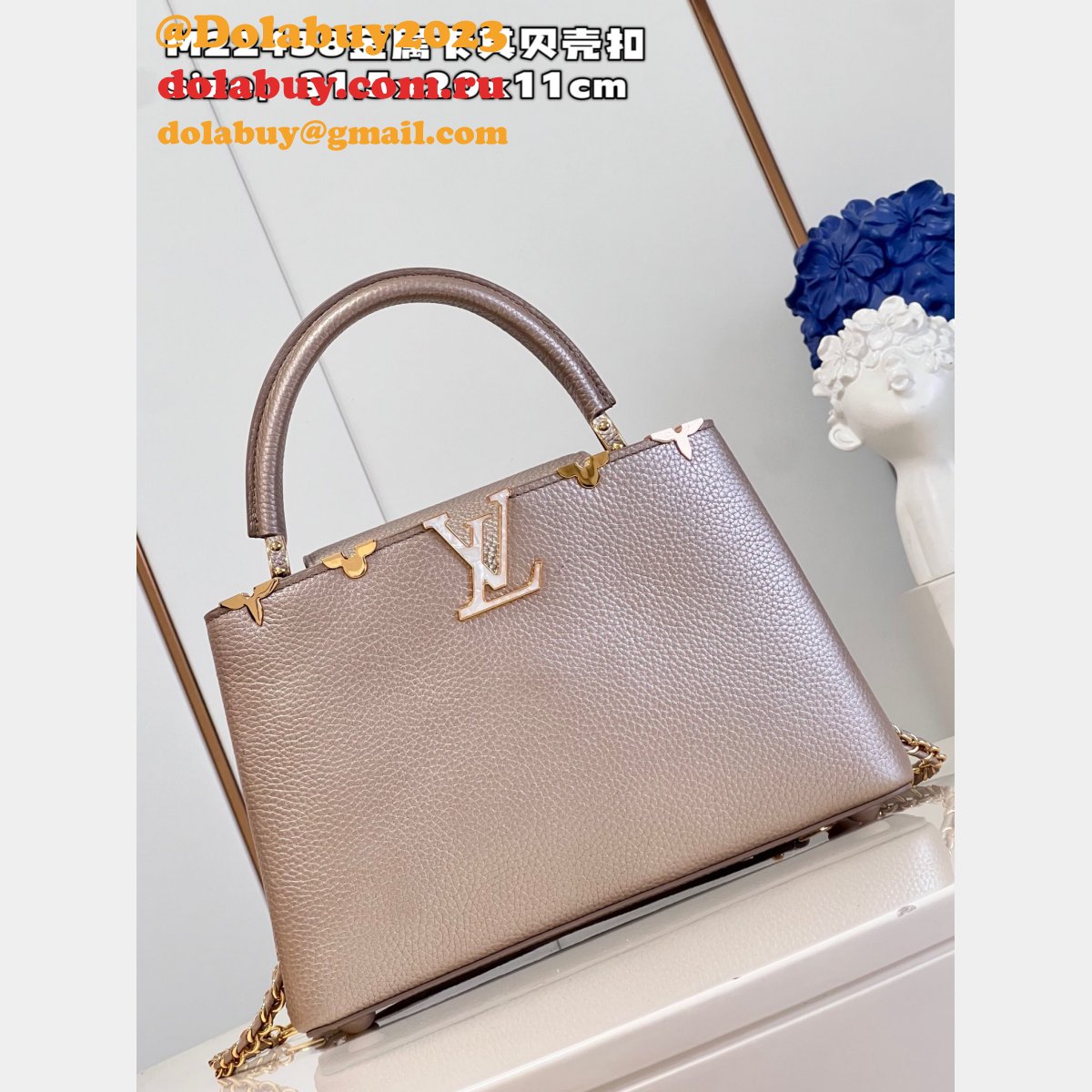 Capucines Shop Replica Louis Vuitton M22436 M22437 M22438 Bag