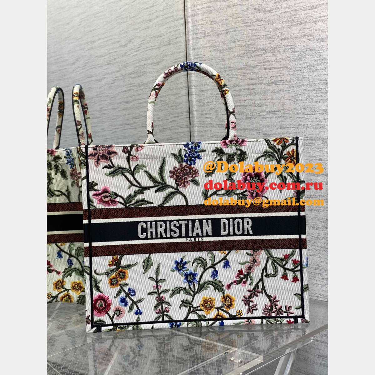 Dior CD Book Tote 26.5/36/41.5CM Best Quality Replica Bag