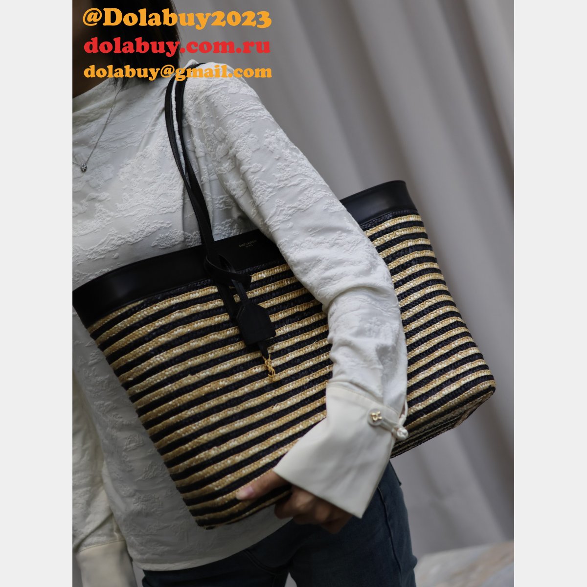 Tote Shopping Replica Saint Laurent UK 394195 Bag