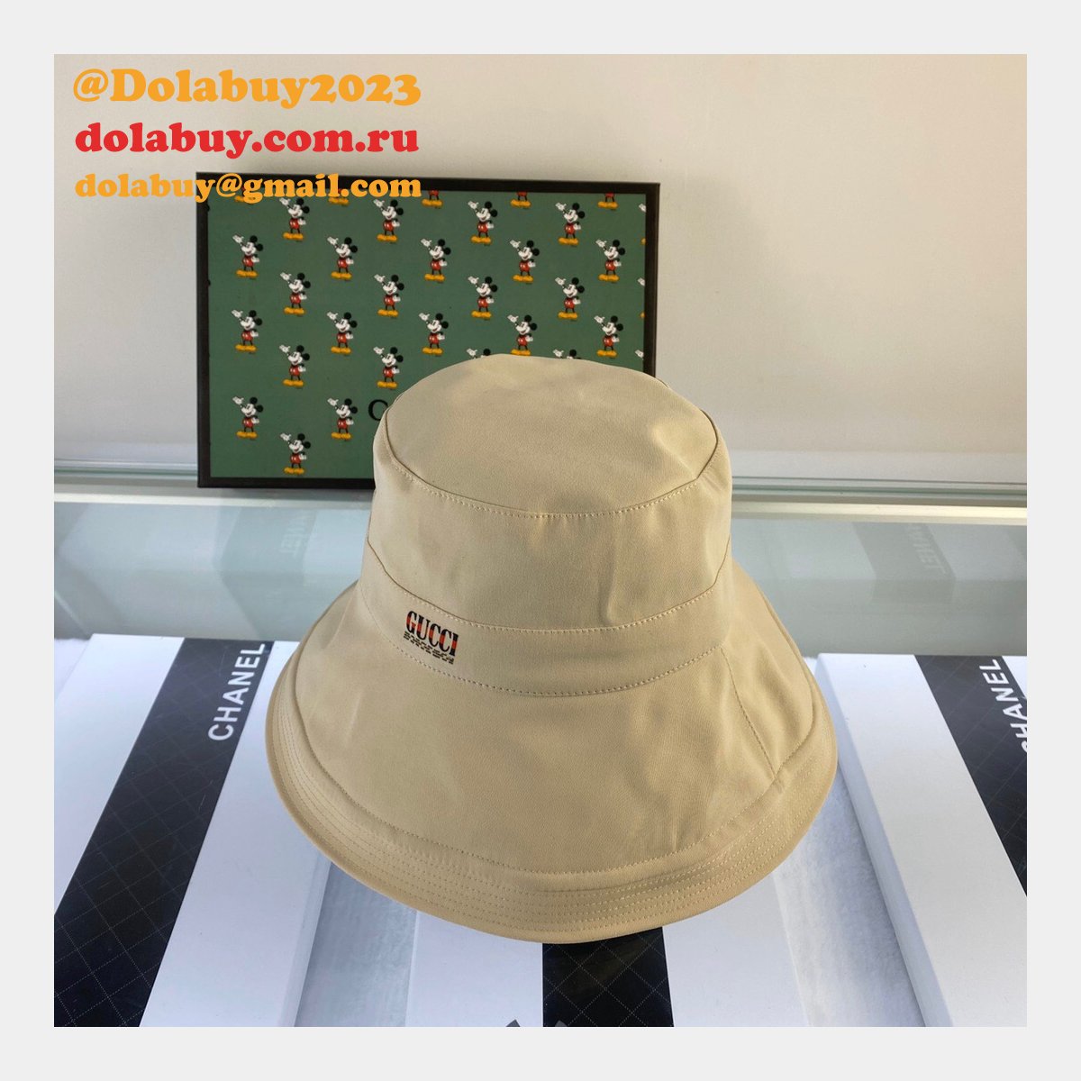 Luxury Gucci Foldable Simple fisherman hat