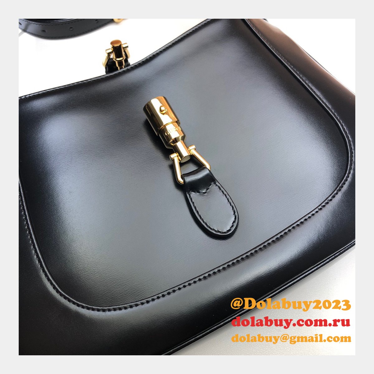 Designer Replica Gucci Jackie 1961 Hobo Bag 636709 Leather