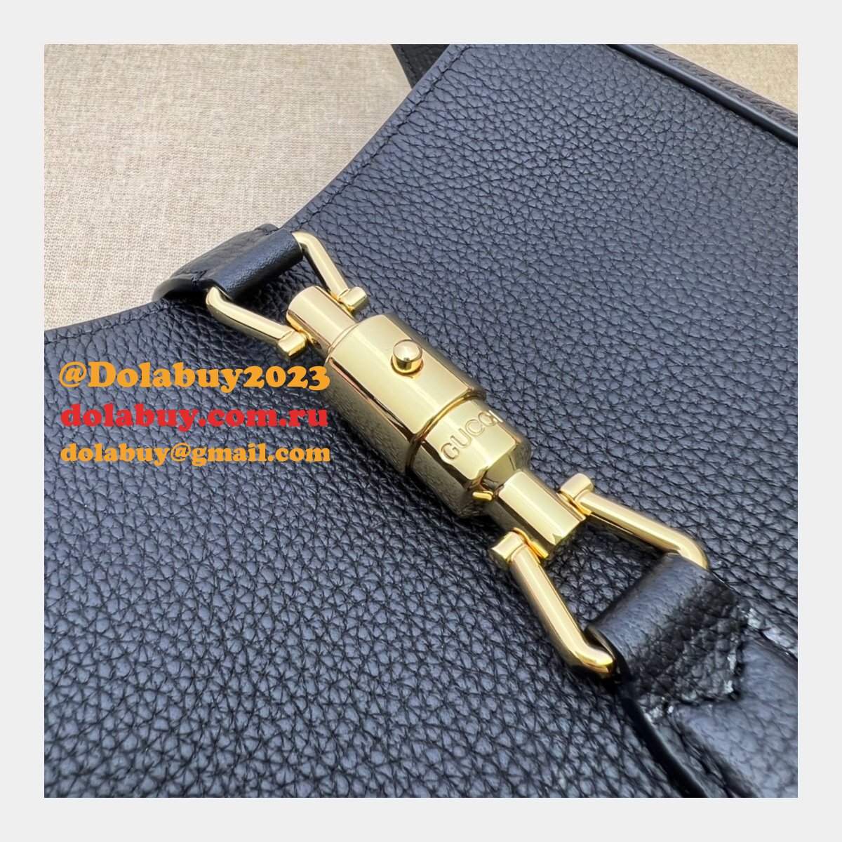 Best Quality Fake Gucci 636709 Jackie 1961 natural grain bag