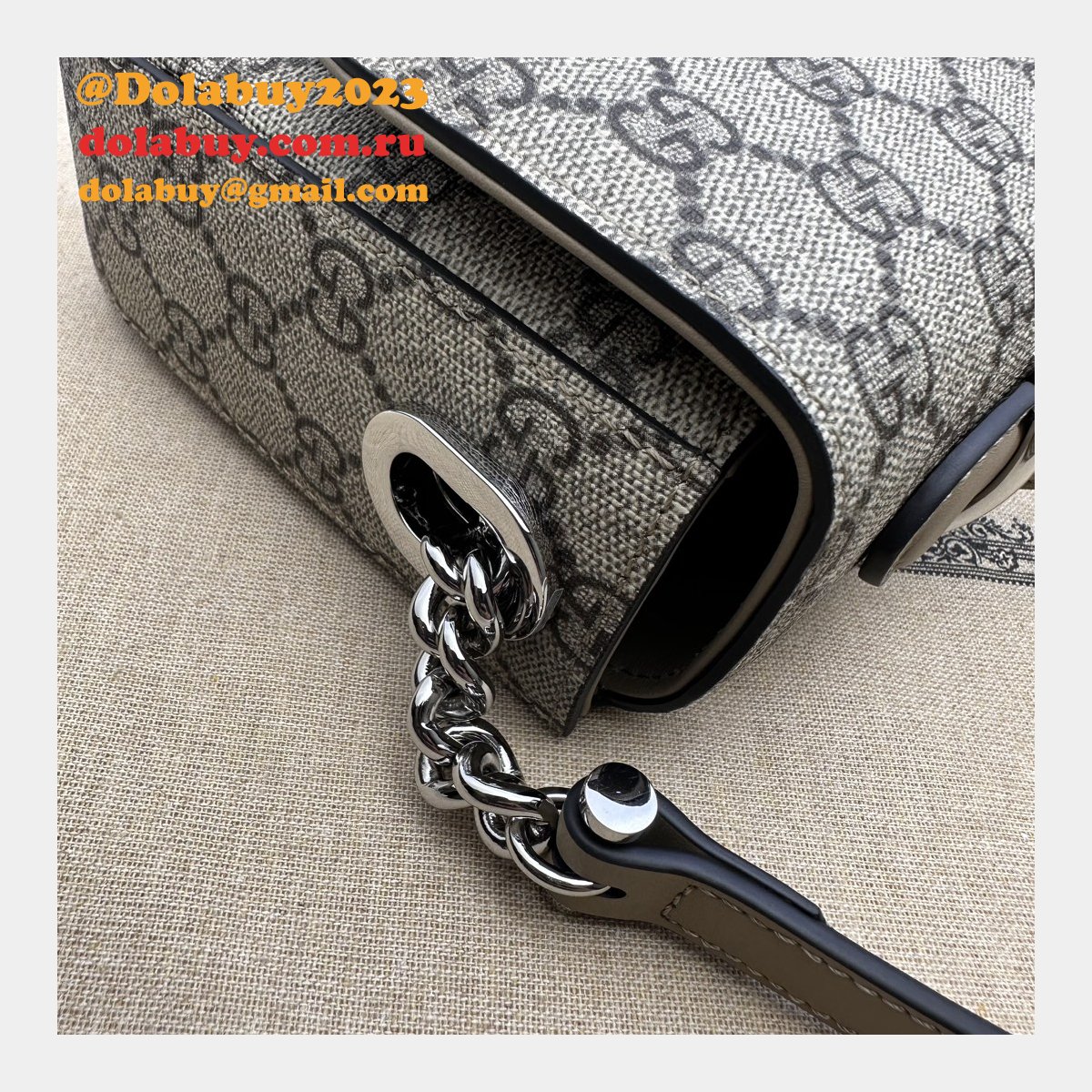 G*u*i designer 739721 petite gg crossbody shoulder high quality fake bag