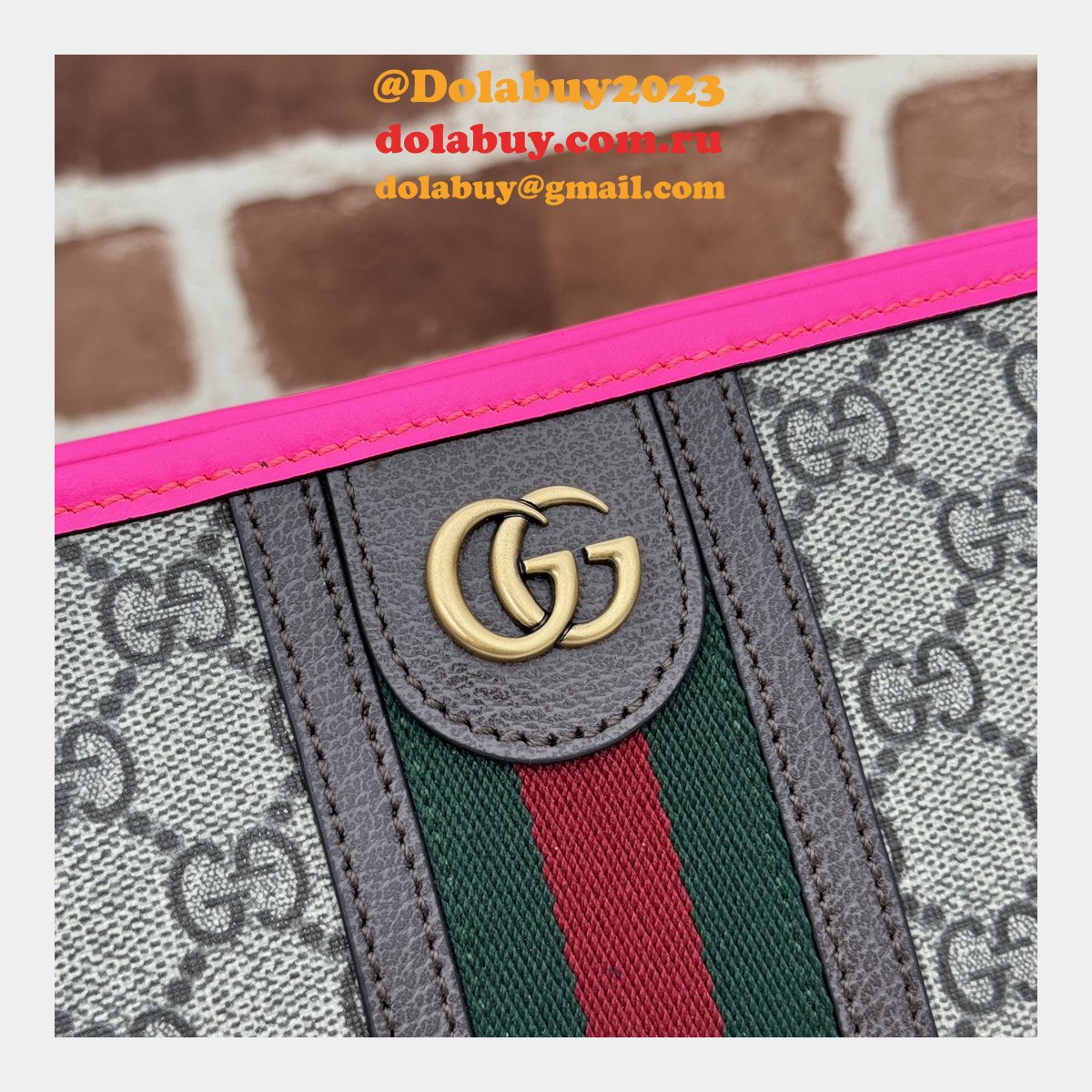 designer G*u*i replicas 598234 duplicate gg supreme ophidia toiletry case