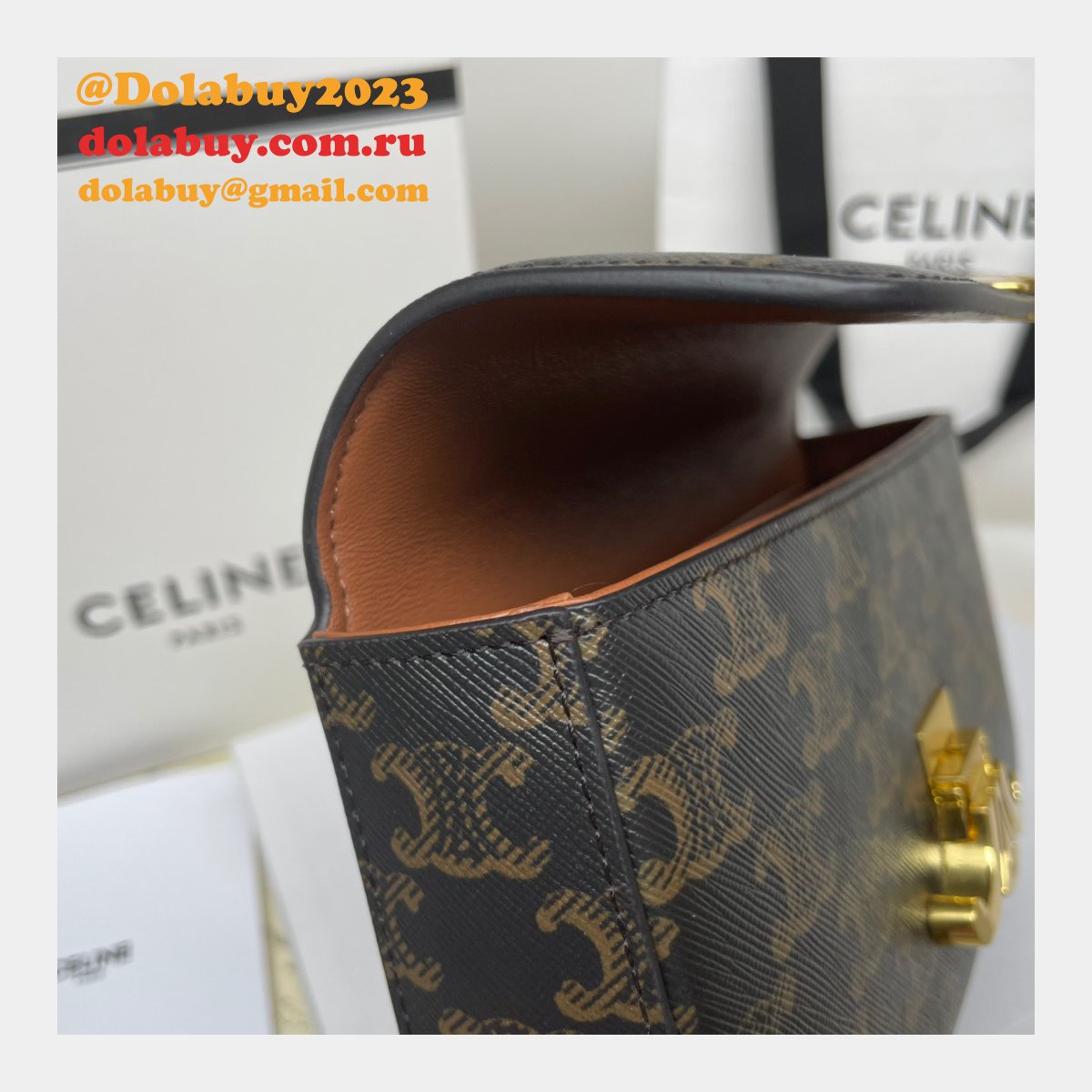 Replica Celine Buy Fake Triomphe 20.5CM Online Sale