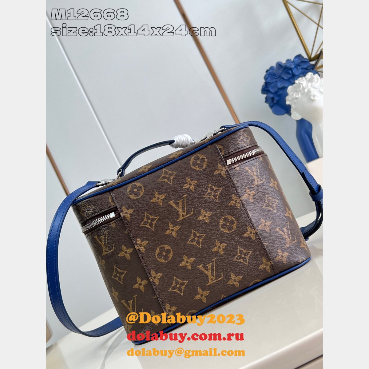 Replicas Louis Vuitton Nice Macassar M12667/M12668/M12671 Bag