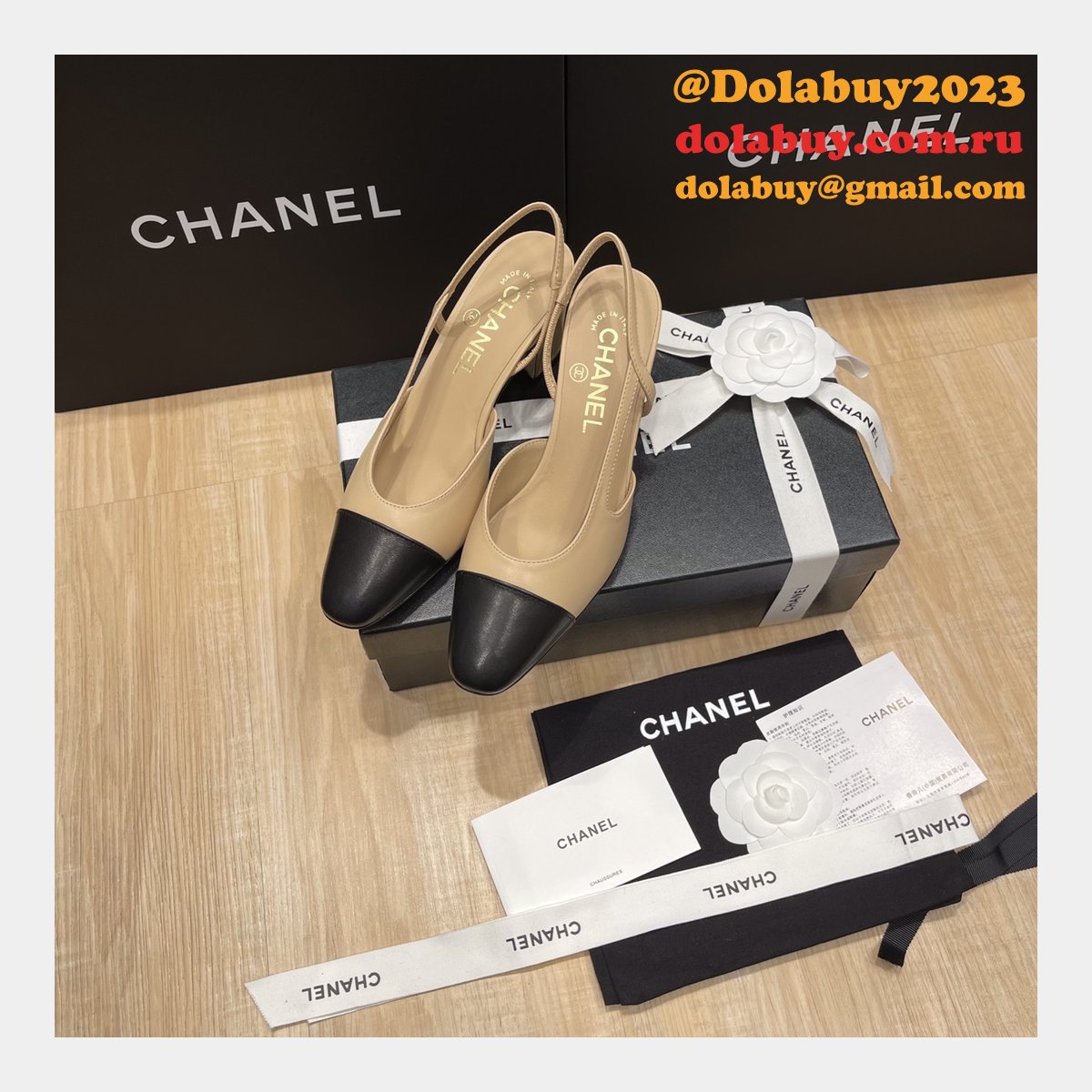 Knockoff CC Fashion sling back SHOES