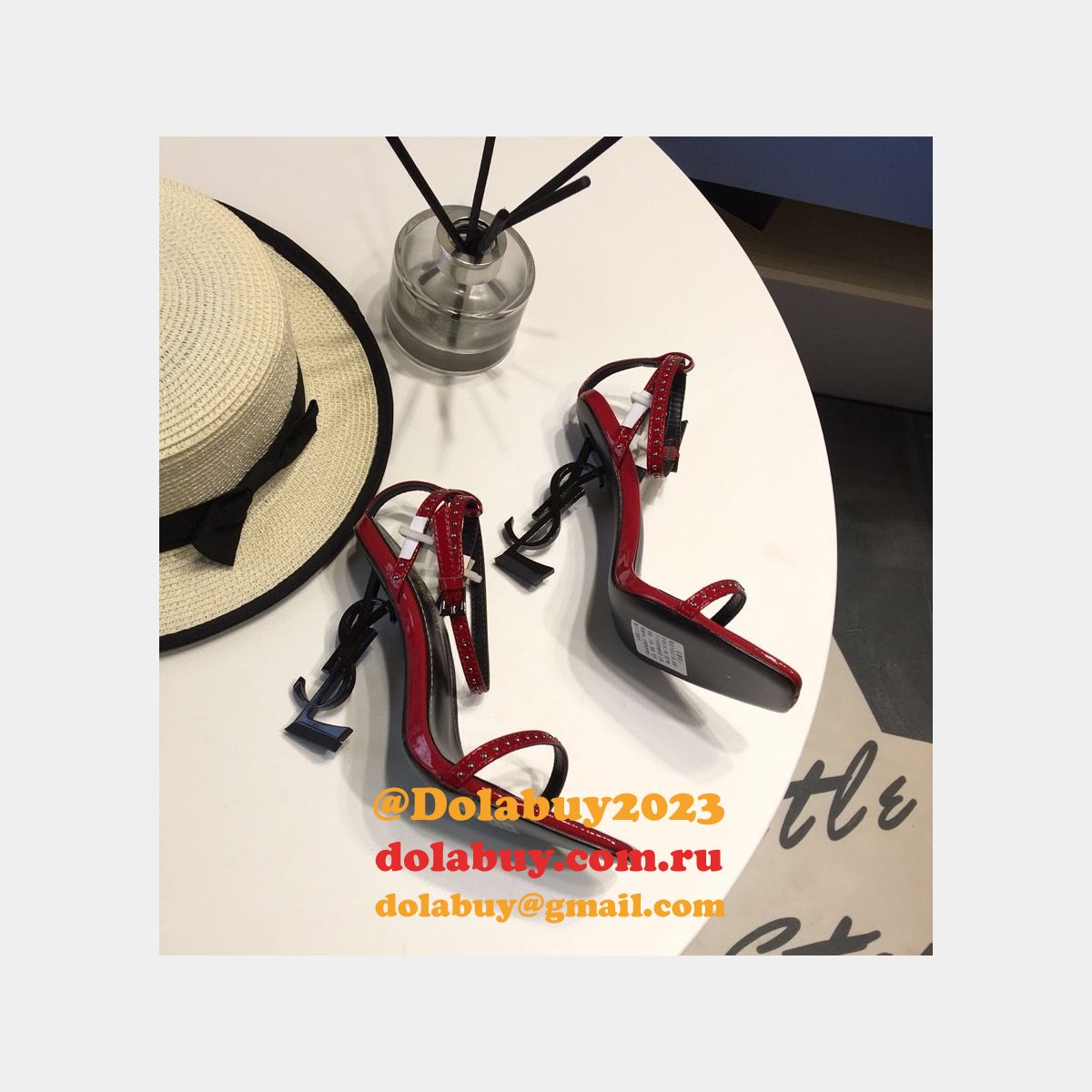 Saint Laurent High Heel Sandals 005