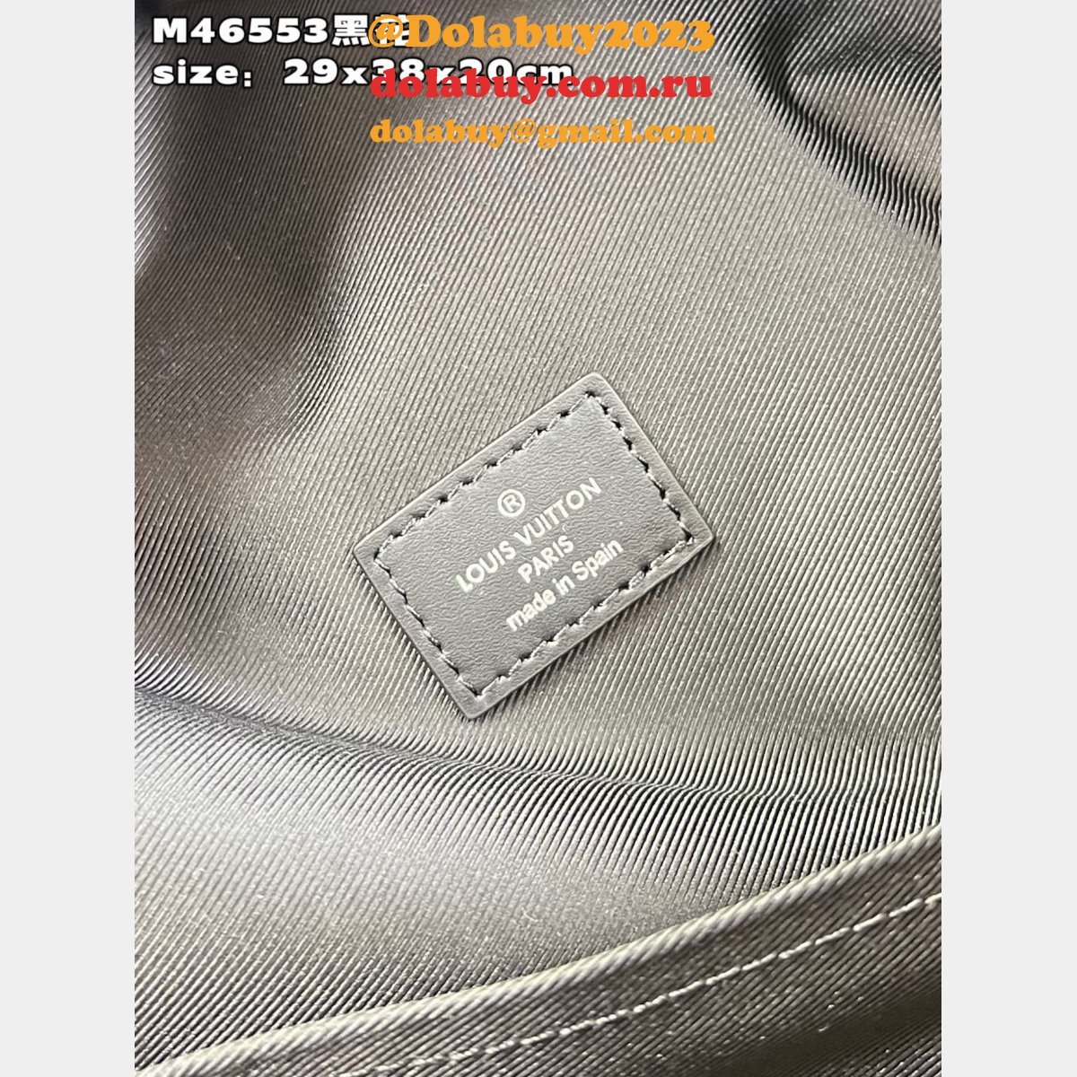 Backpack Louis Vuitton Knockoff Discovery M46553 Monogram Shadow