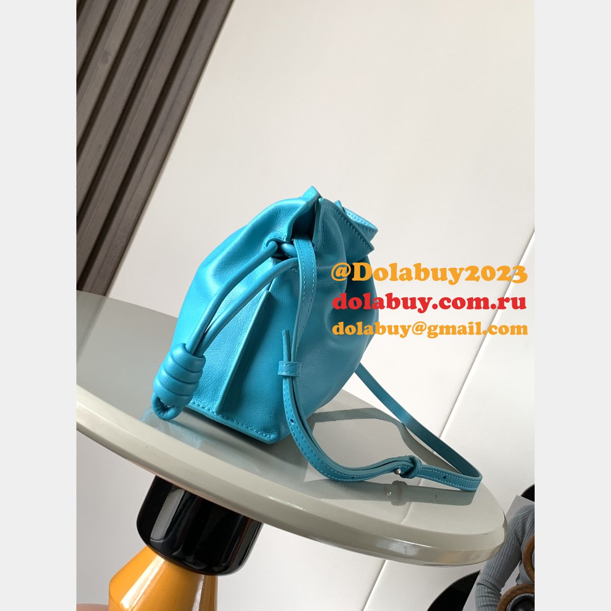 Replica Loewe Mini Flamenco Clutch In Nappa Calfskin 23CM