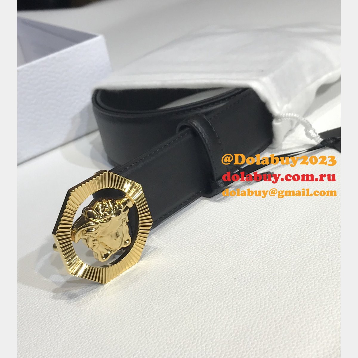 High Quality VERSACE 38mm Perfect Belt