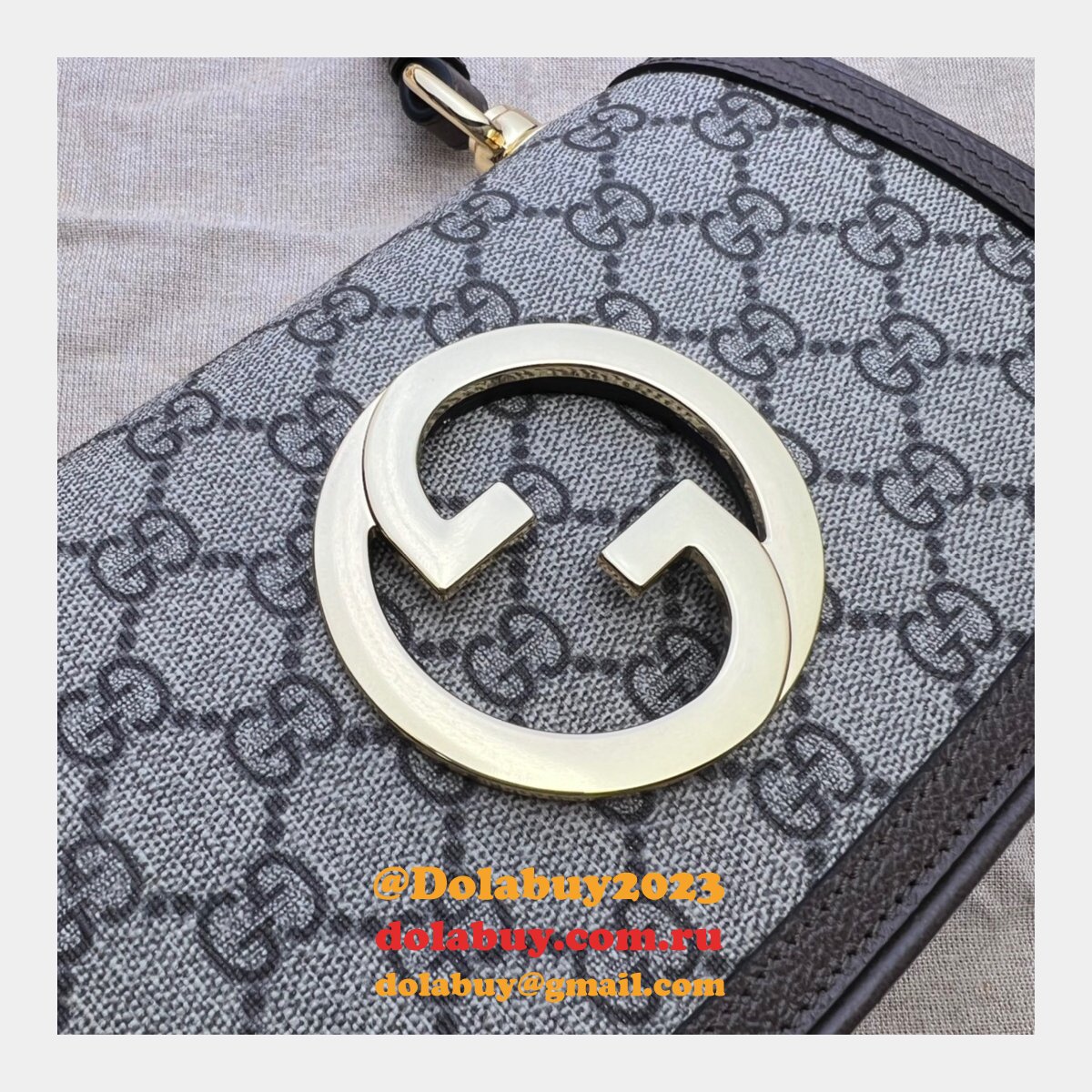 replica G*u*i luxury blondie 724645 shoulder bag