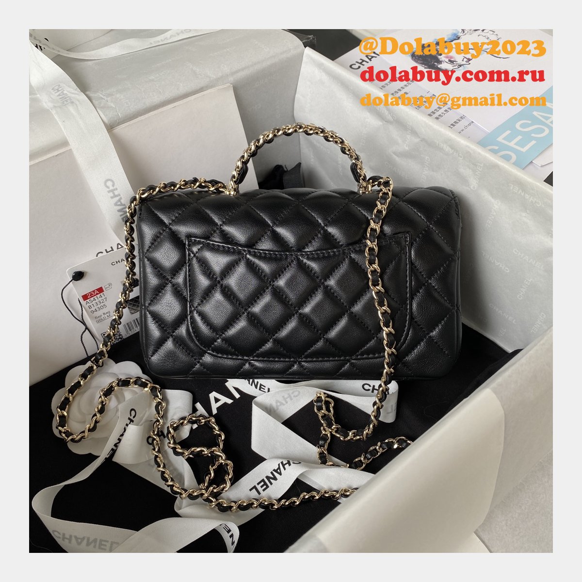 Designer New Replica AS4141 Beloved Flap Shoulder Bag