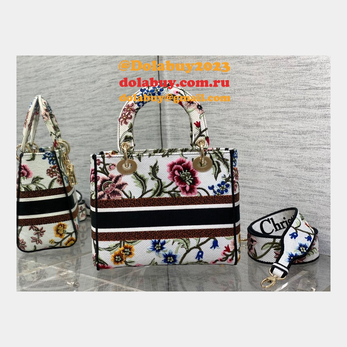 Christian Dior Designer Replica 24CM Lady Dior Bag