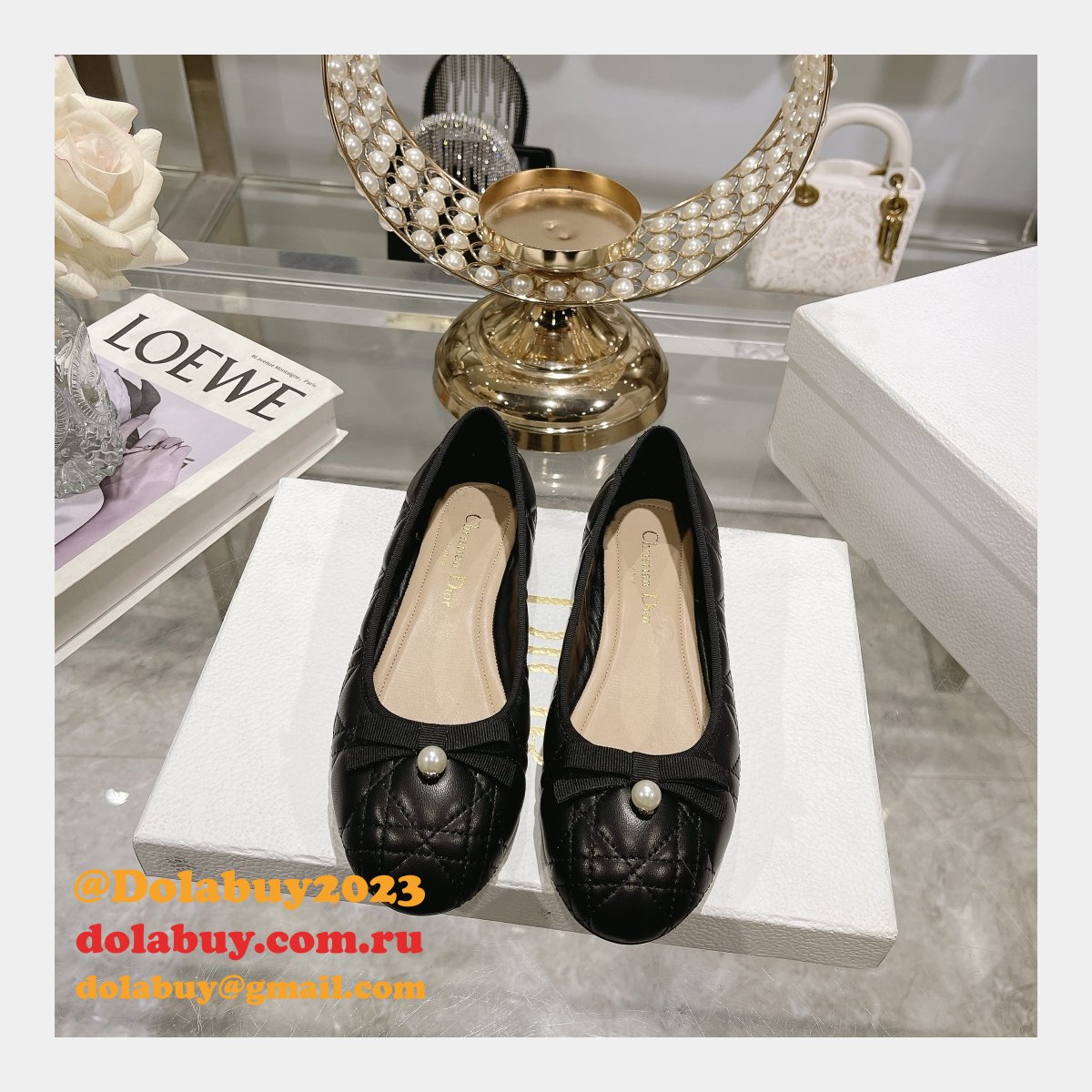 Top Quality Wholesale DIOR ballet flats