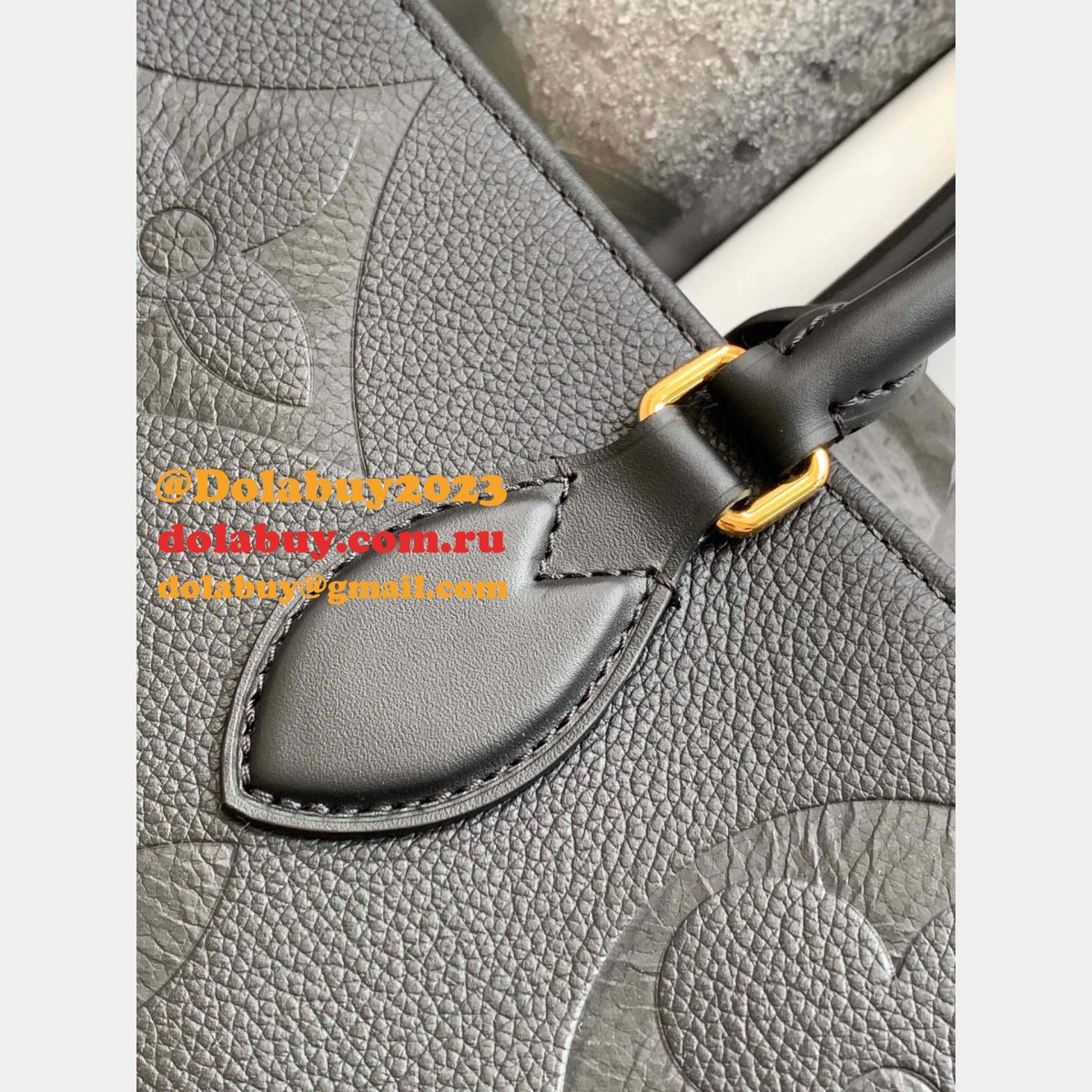 Louis Vuitton Wholesale OnTheGo GM Monogram Empreinte M45081/M44925 Leather