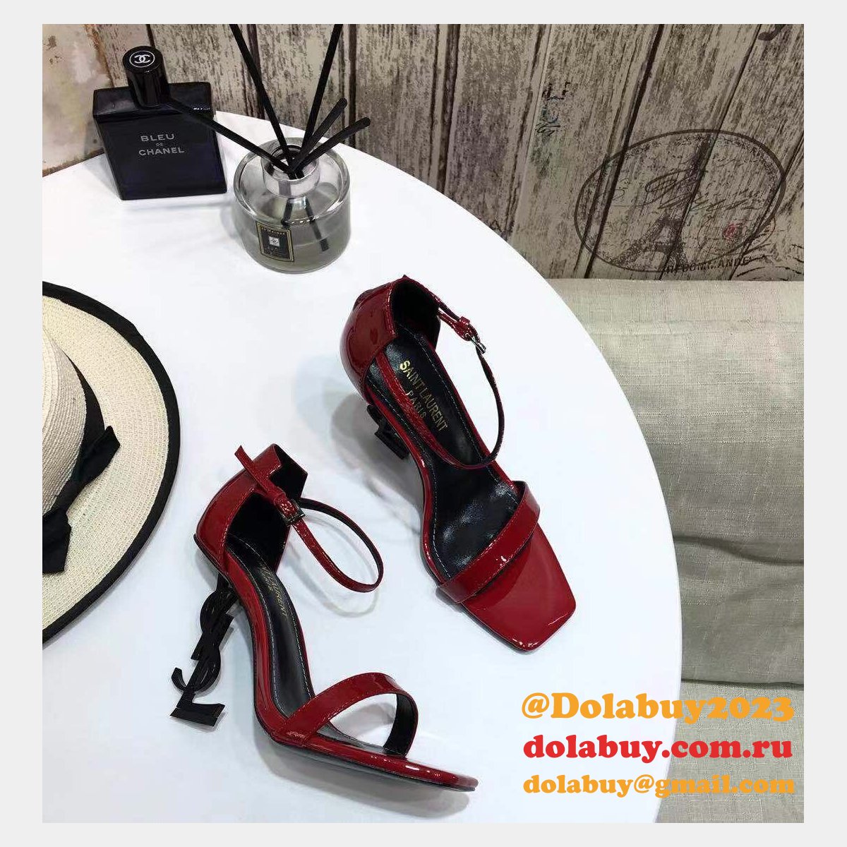 Saint Laurent High Heel Sandals 009