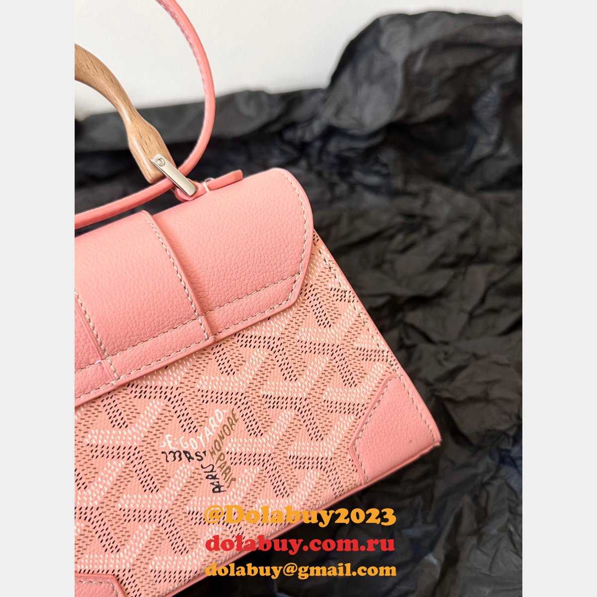 Cheap Goyard Replica Saigon Structure Nano Goyardine Bag