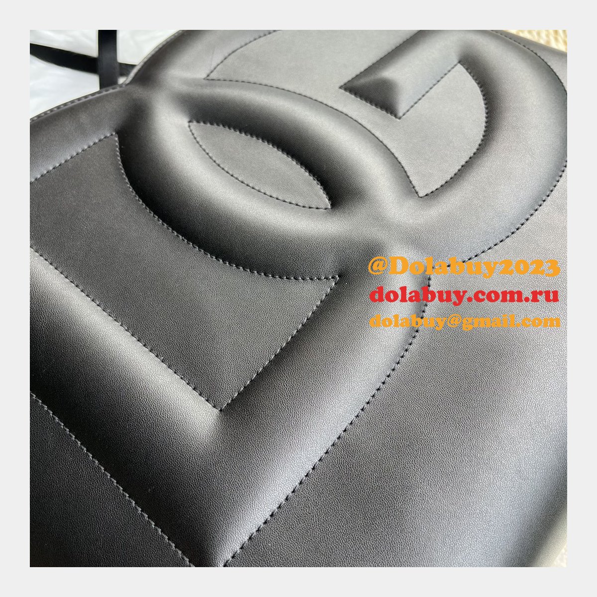 Luxury Replica Dolce & Gabbana Shopping DG Logo Tote 6650 Store Bag