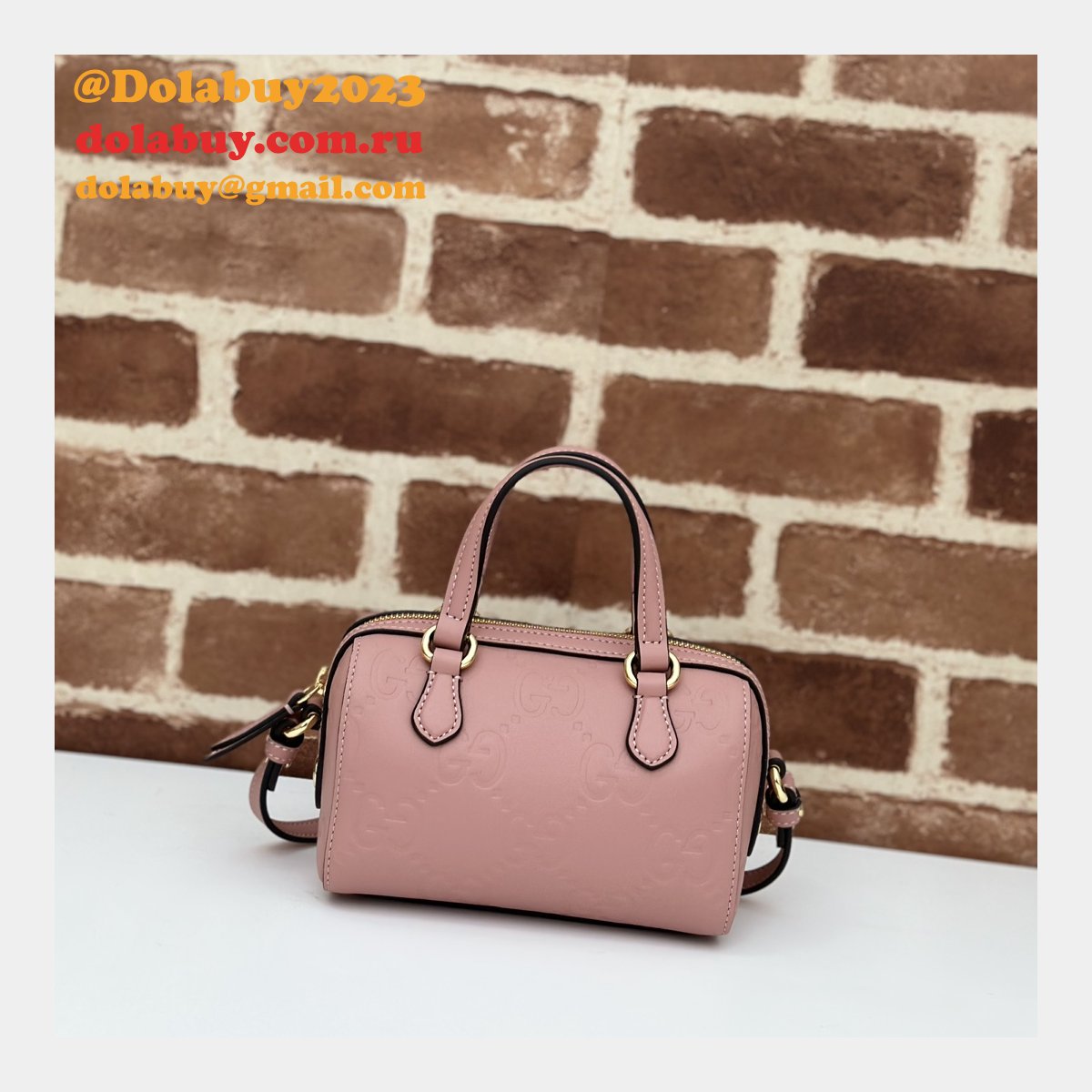 Replica 790130 GG Super Mini Top Handle Gucci Designer Bag