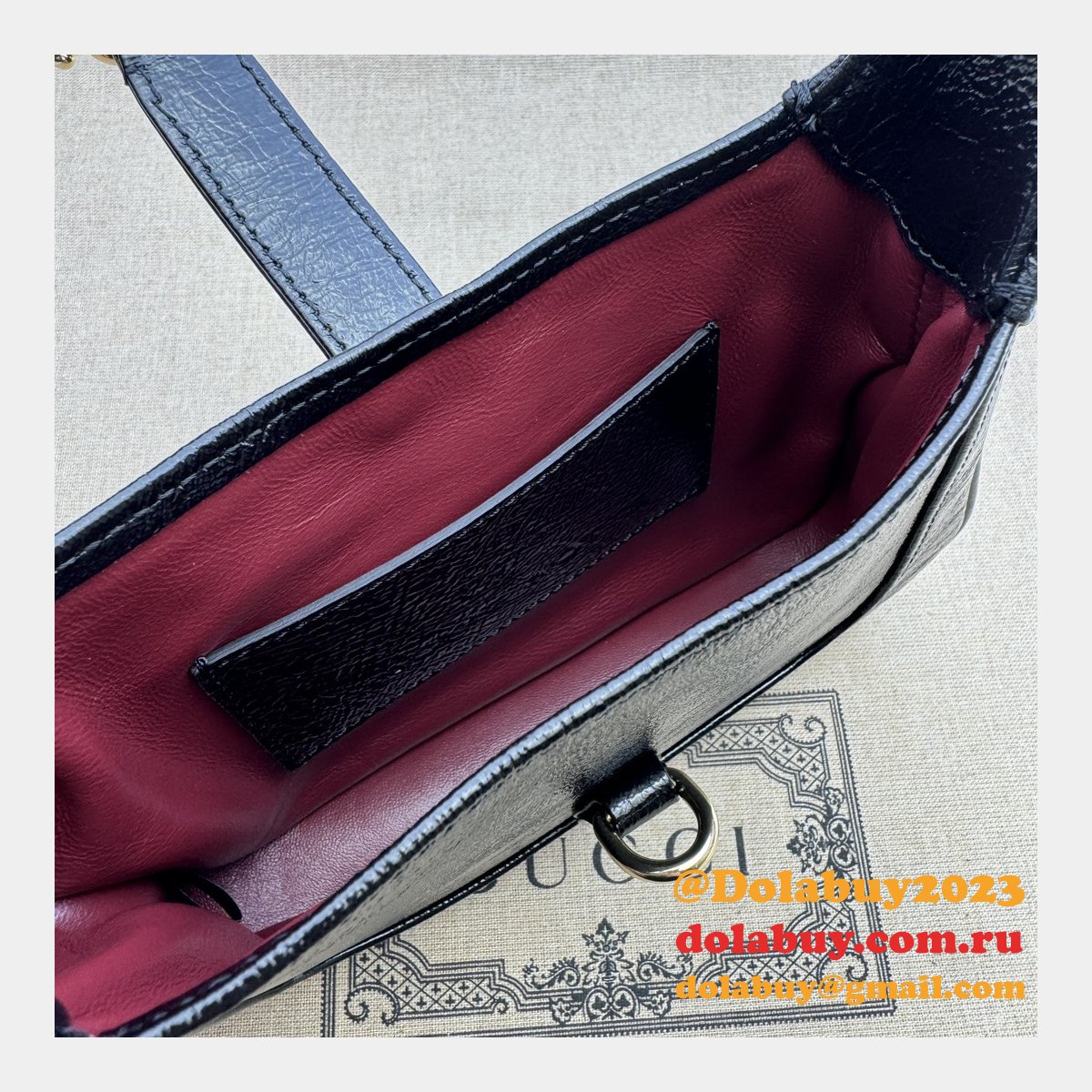 Gucci Wholesale Jackie Notte 782889 Fake Bag