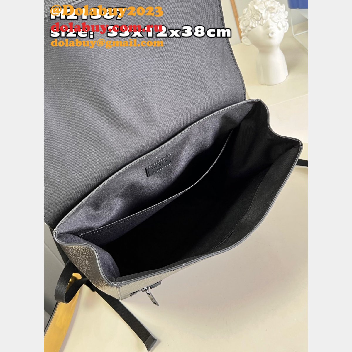 Louis Vuitton Fashion Fastline Backpack LV Aerogram M21367 Flap Bag