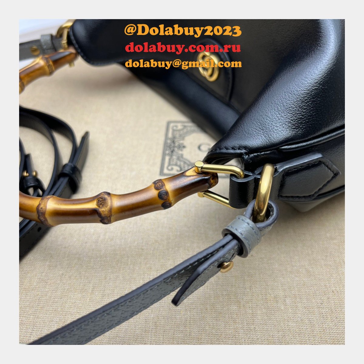 Gucci 746124 Fake Diana 1:1 Mirror Shoulder Fashion Bag