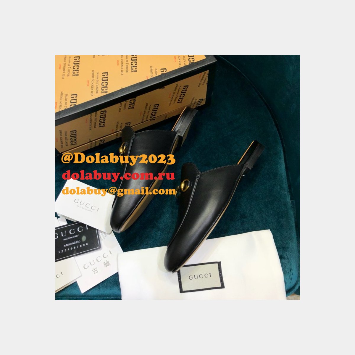 top G*u*i loafers slipper 007