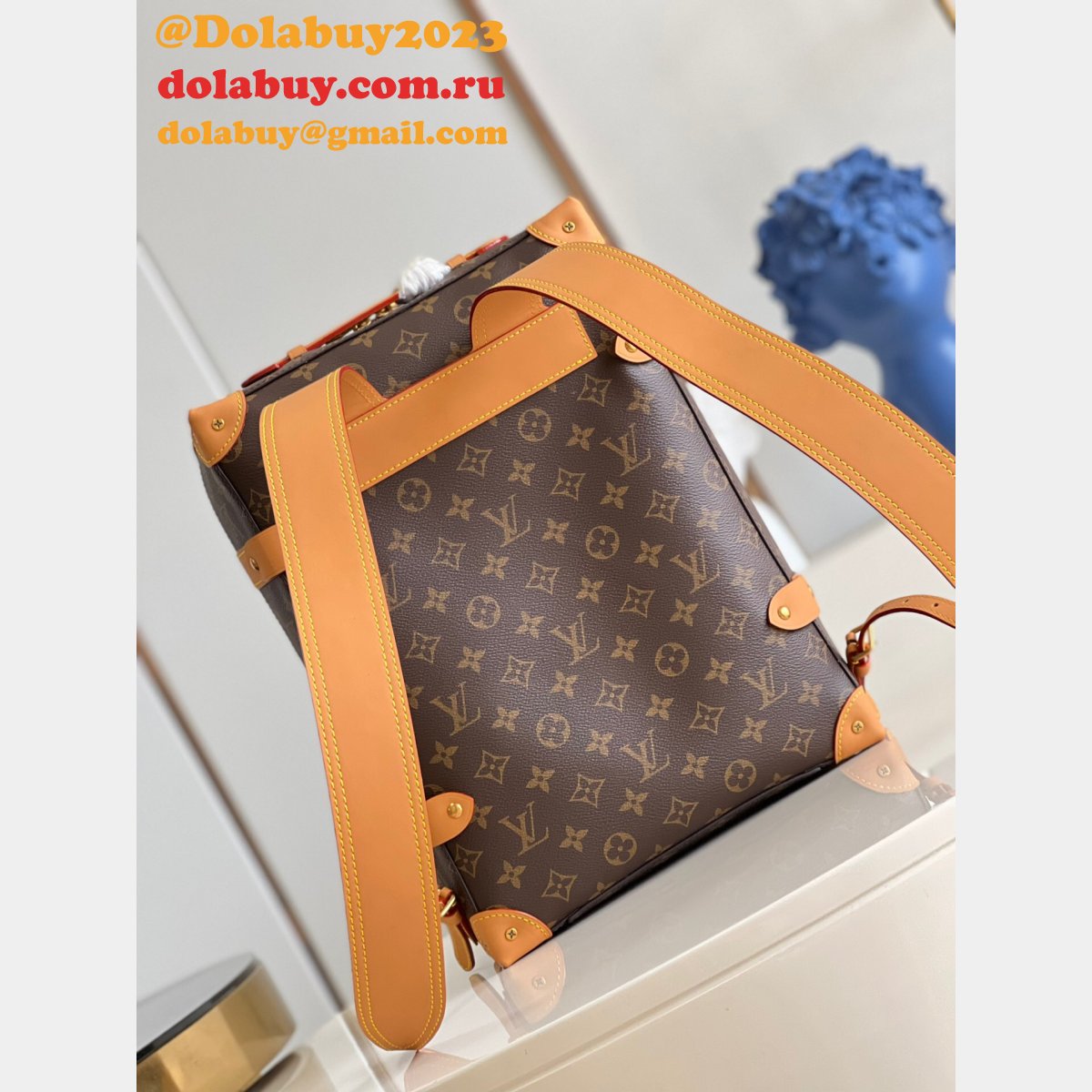 Louis Vuitton Perfect Fake M44752 Soft Trunk Backpack Bag