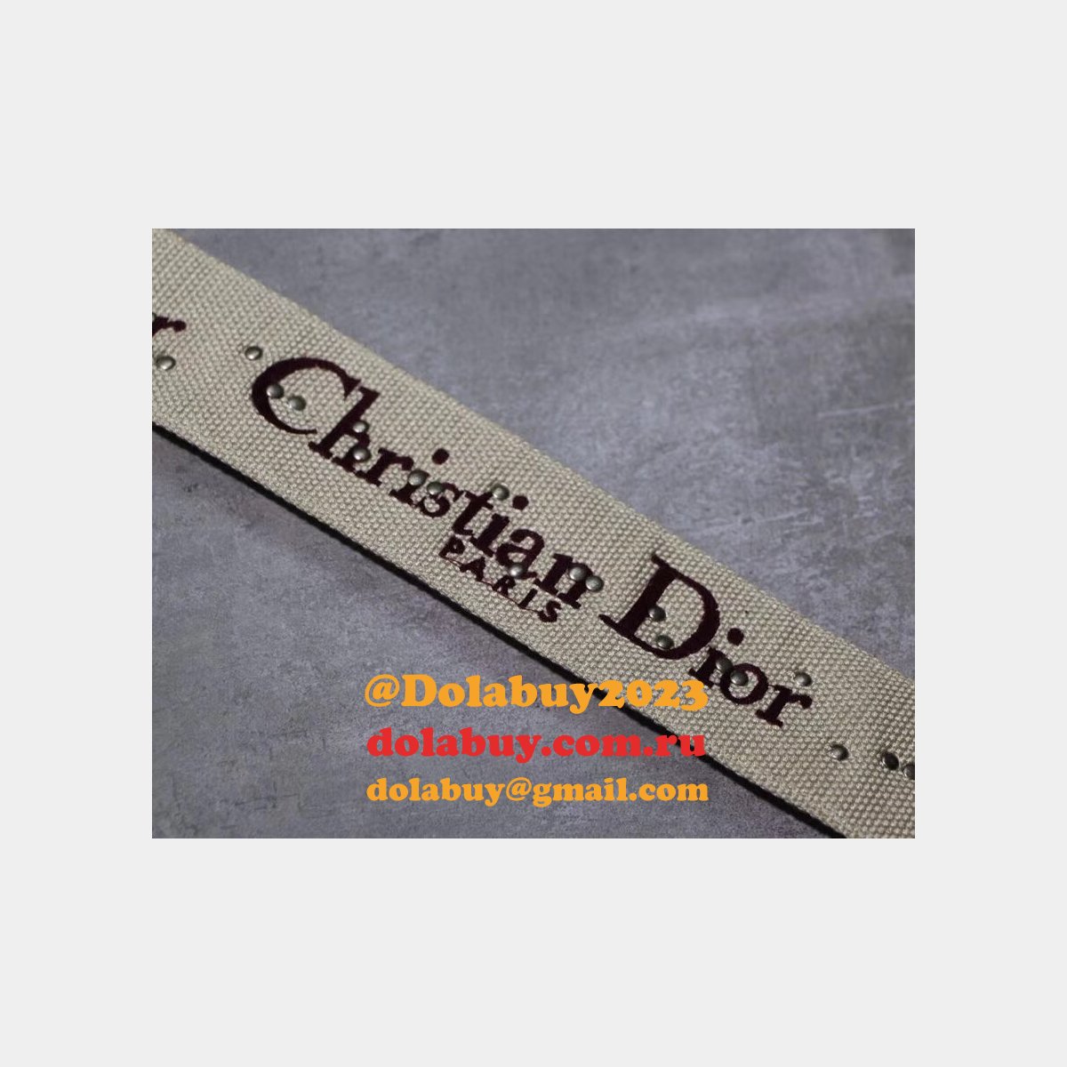 Fashion Christian Dior SHOULDER Embroidery STRAP UK