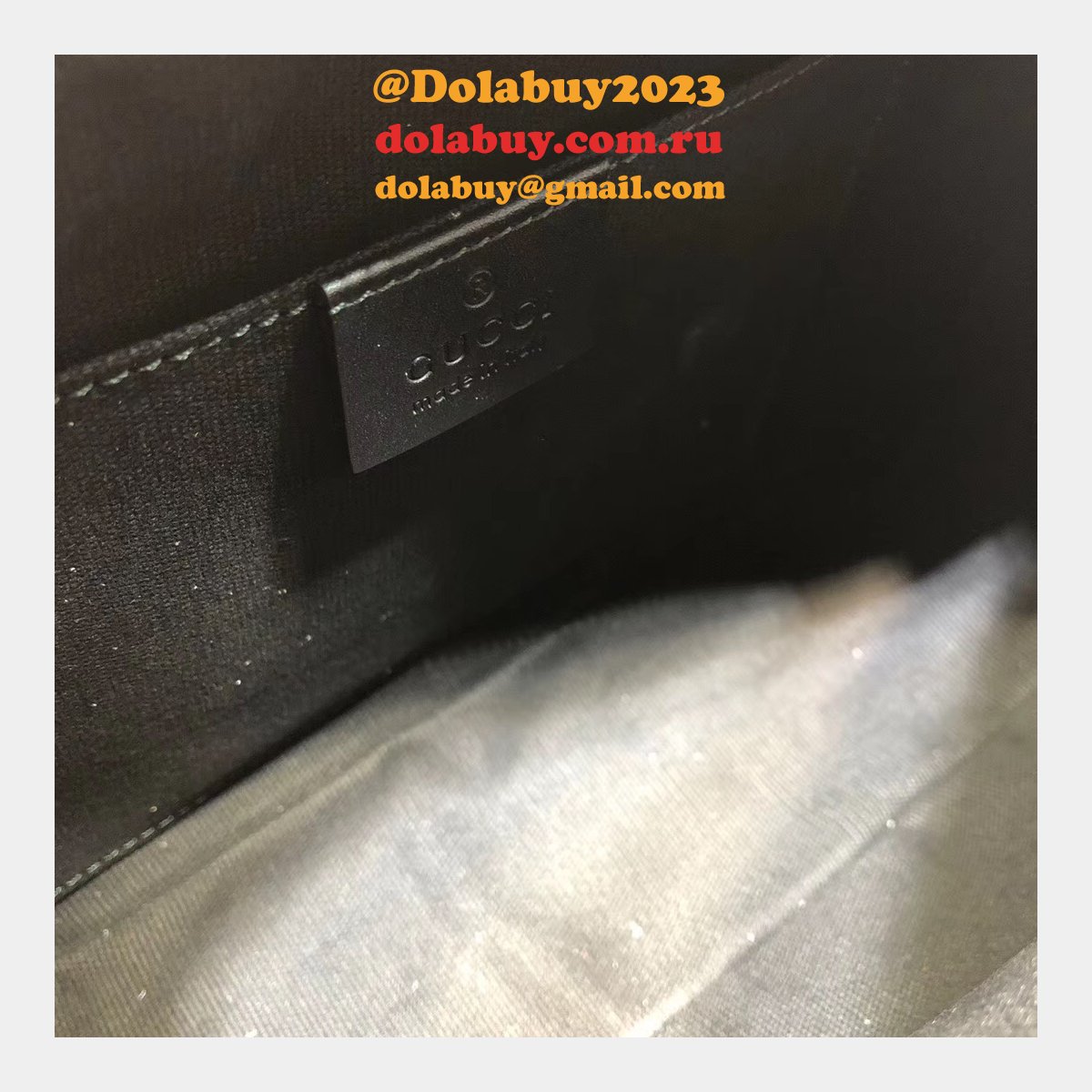 Cheap Gucci 574886 Top Quality GG Black shoulder bag