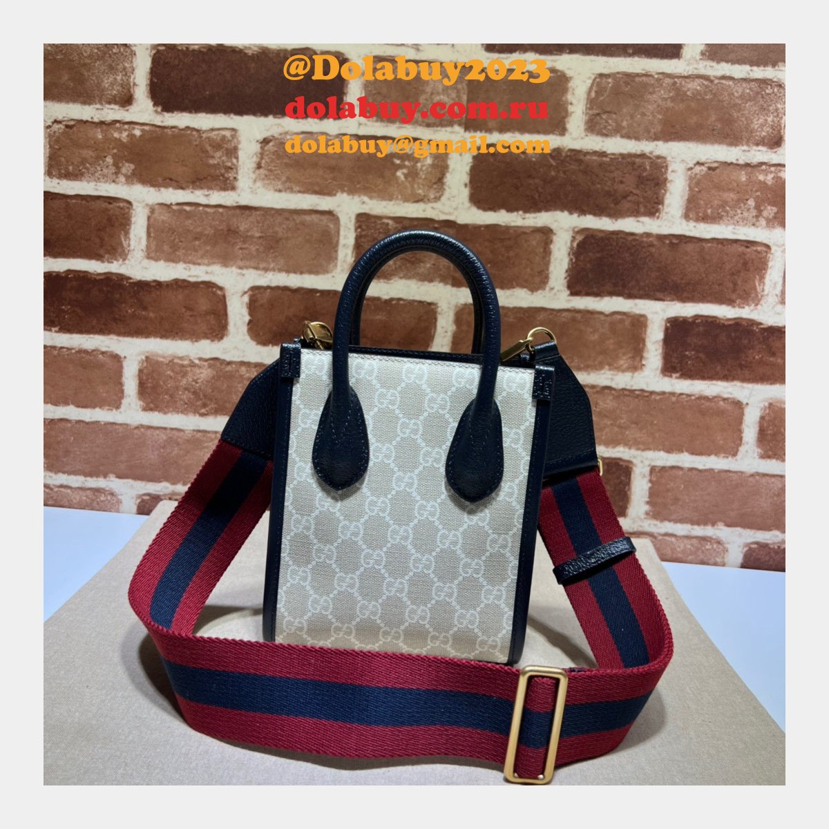 Cheap Gucci Jumbo GG 699406 Tote Replicas Bag From China