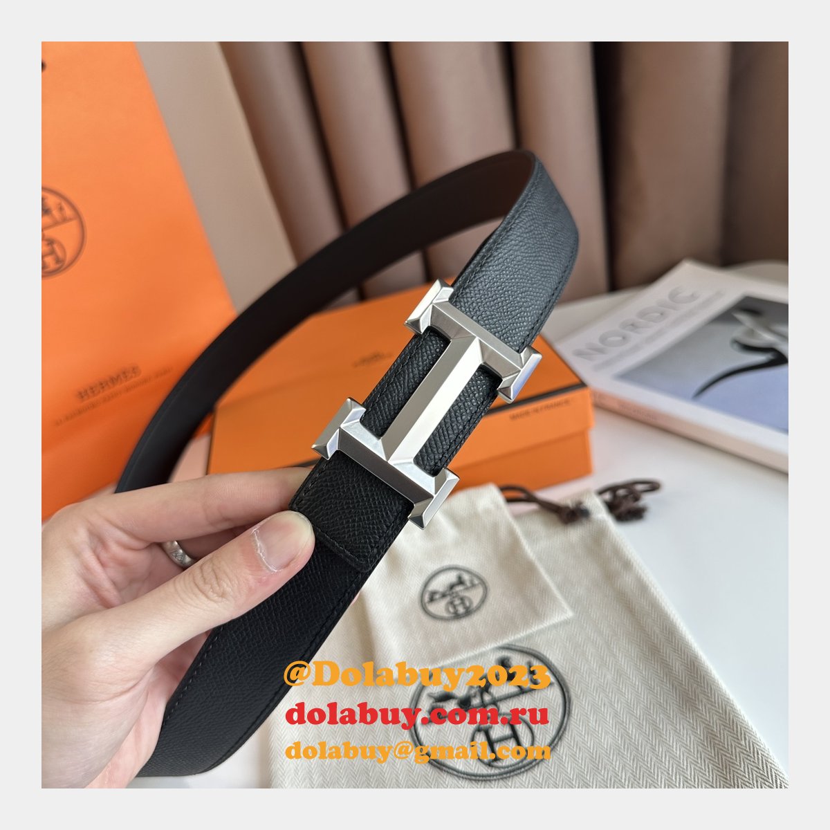 Luxury HERMES 32MM HIGH QUALITY AAA+ BELTS ONLINE