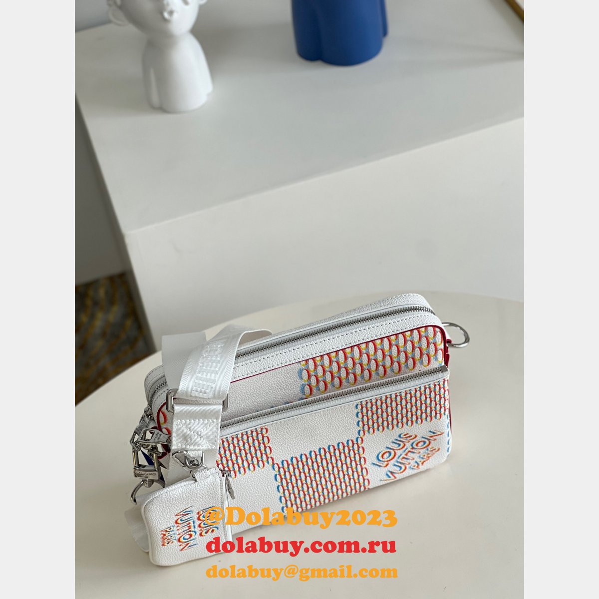 Louis Vuitton Mens Replica M20665 Trio Messenger Other Leathers Bags