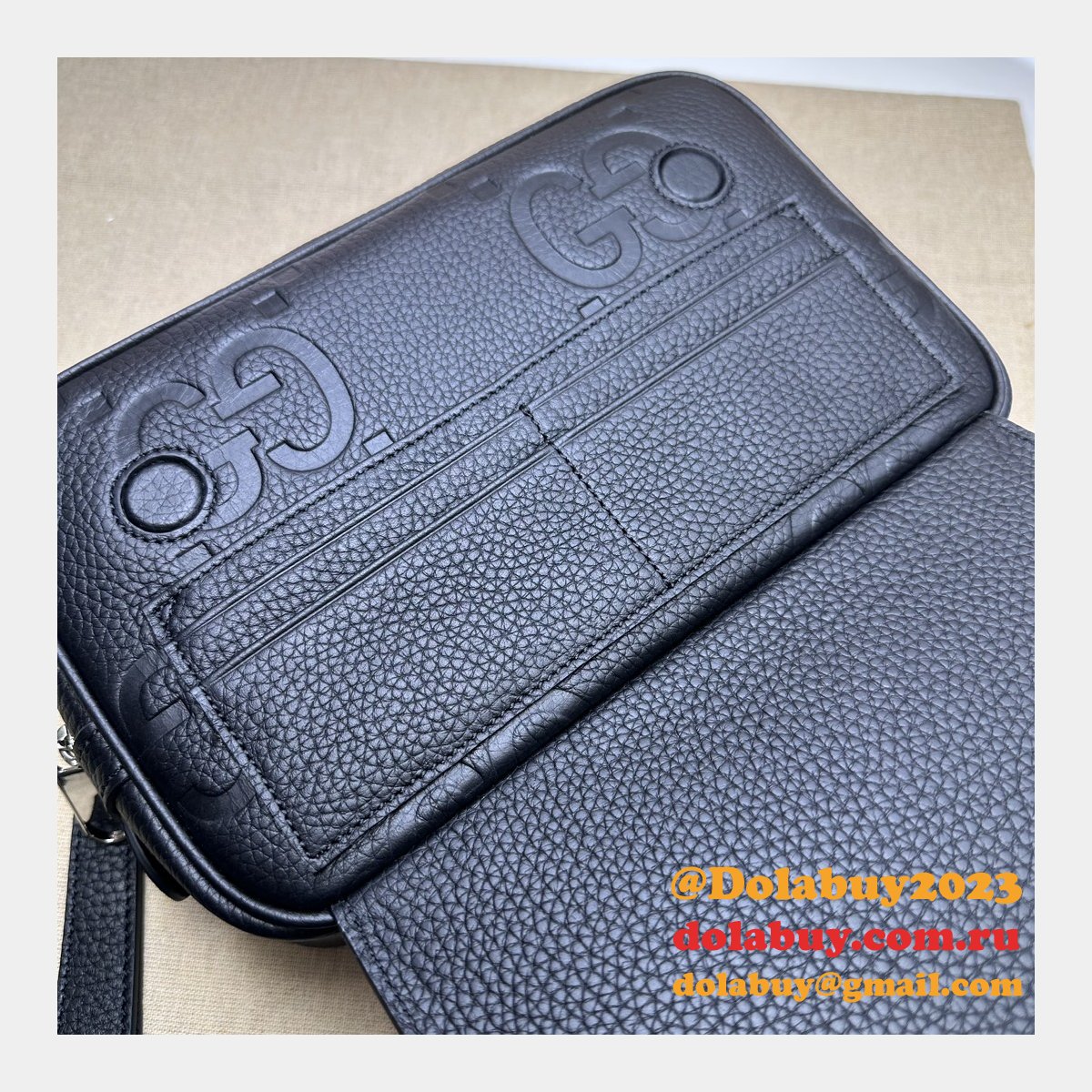 Pouches Mens 760244 Gucci Replica Ophidia GG Pouch Luxury Bag