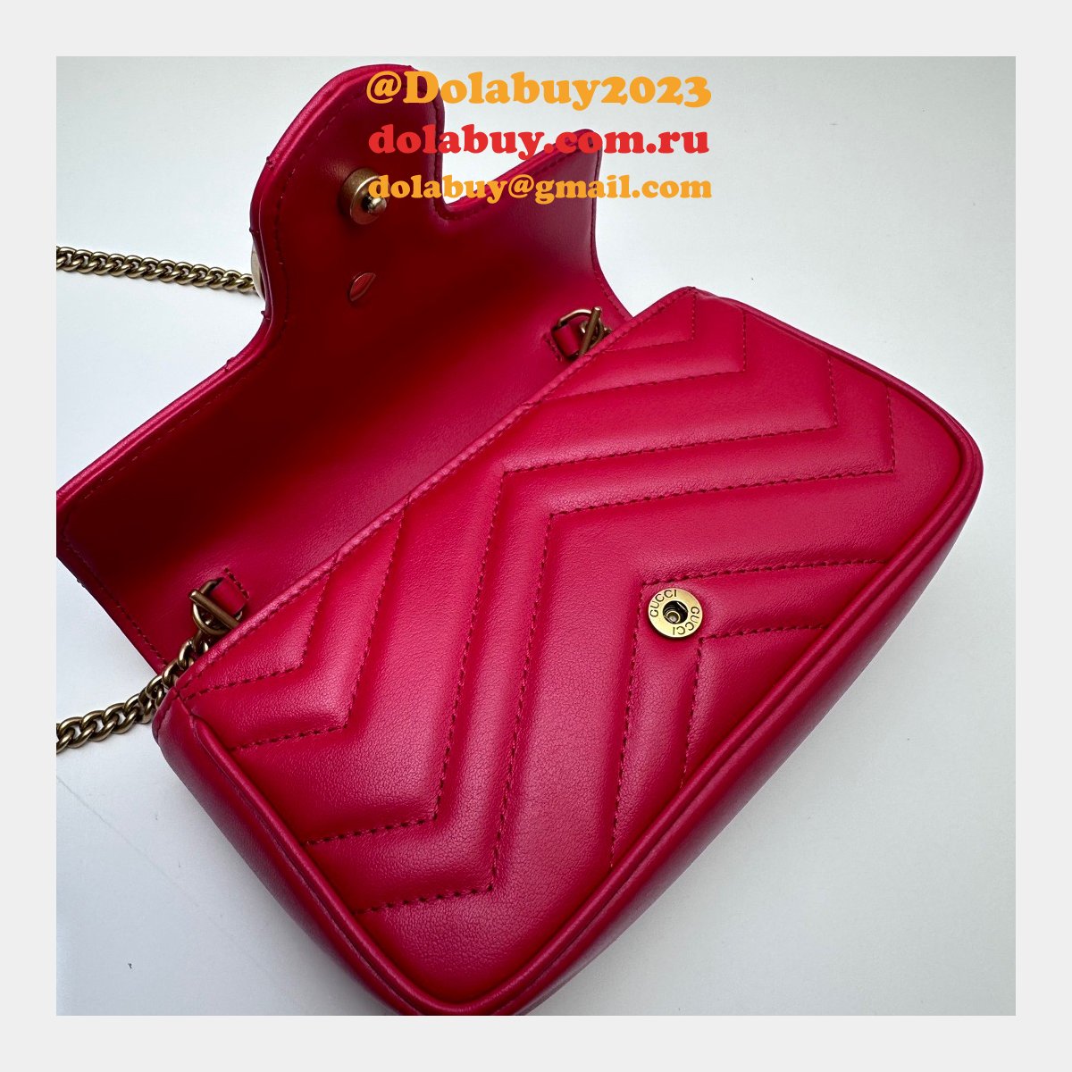 G*u*i replica gg marmont matelassé super 476433 perfect bag