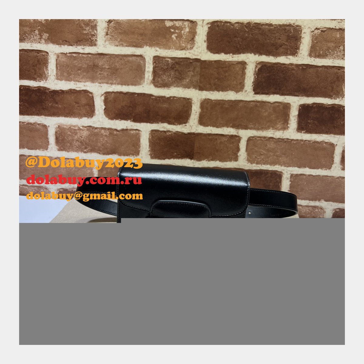 Gucci Duplicate Horsebit 1955 Rounded Belt 760198 High Quality Bag