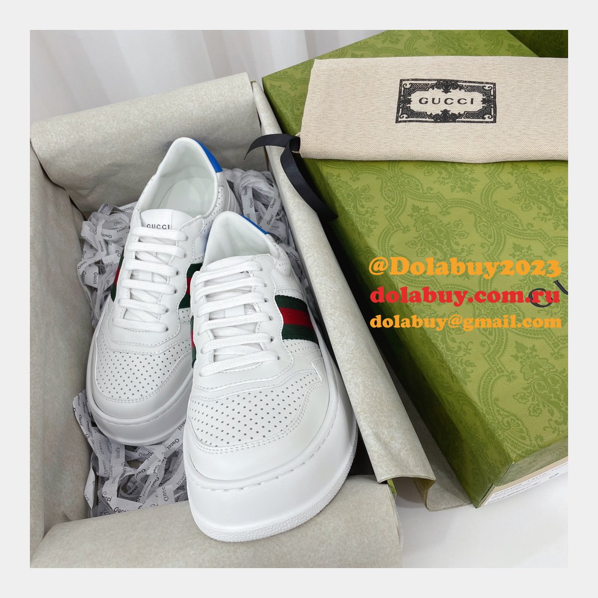 G*u*i replica gg logo shoes online
