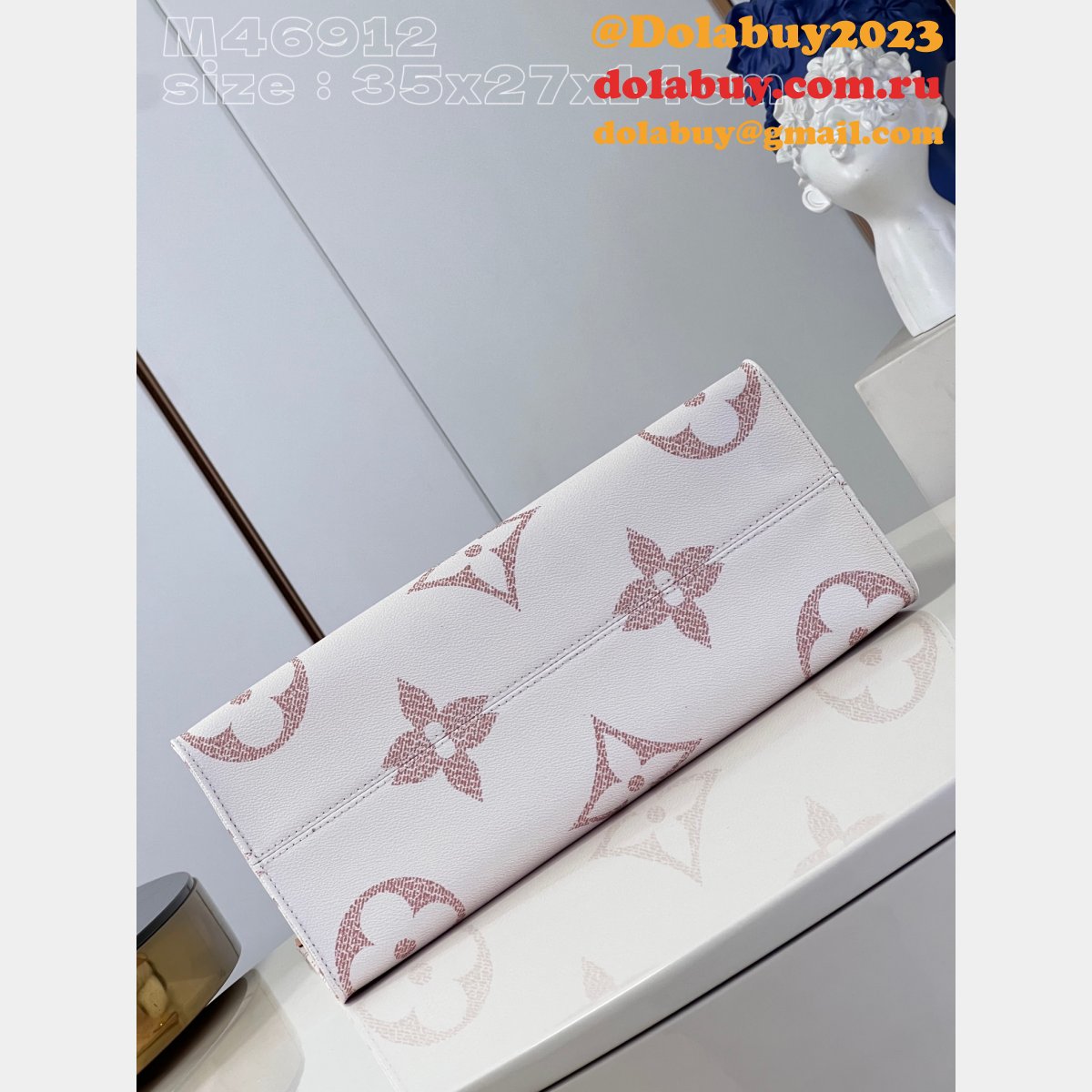 OnTheGo Monogram Canvas M46912 Knockoff Louis Vuitton Handbag