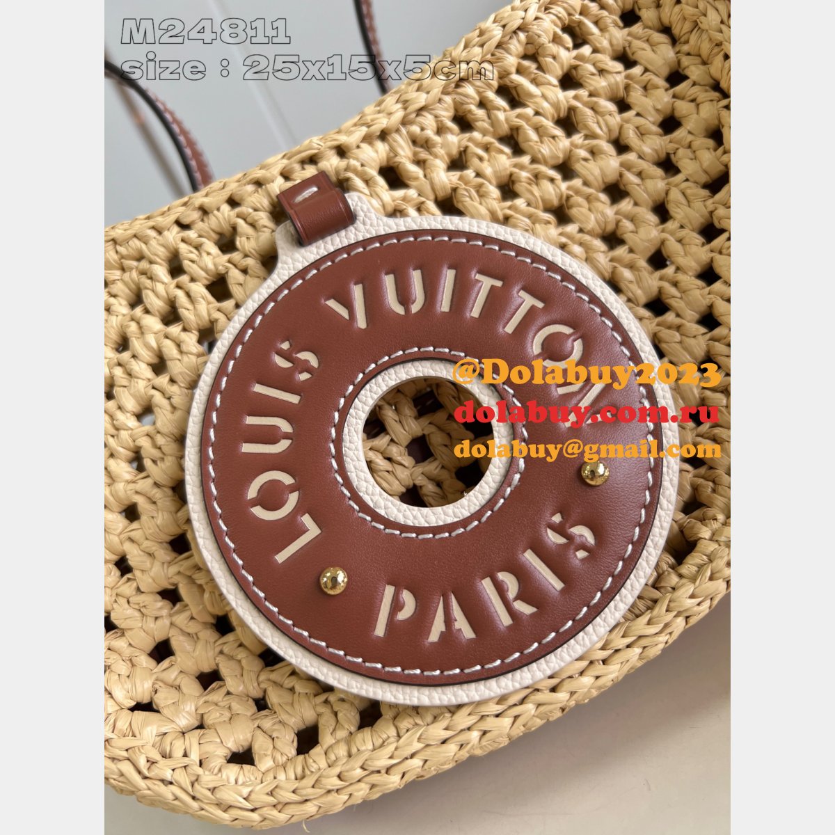 Croissant UK Luxury M24811 Louis Vuitton Inspired Bag