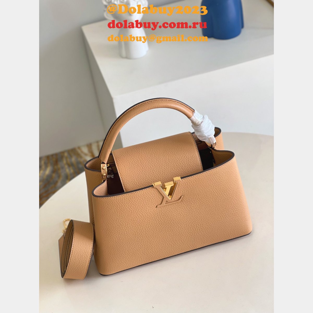 Louis Vuitton Replicas Capucines M59227 Arizona Bags From China UK