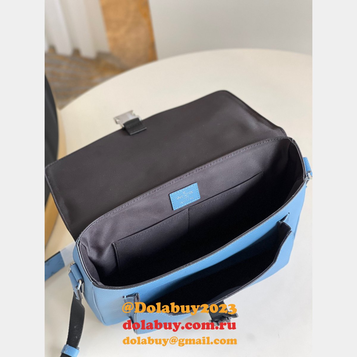 UK Louis Vuitton New Messenger M30746/M30745 K45 Black/Blue