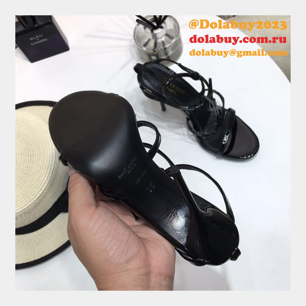 Saint Laurent High Heel Sandals 003