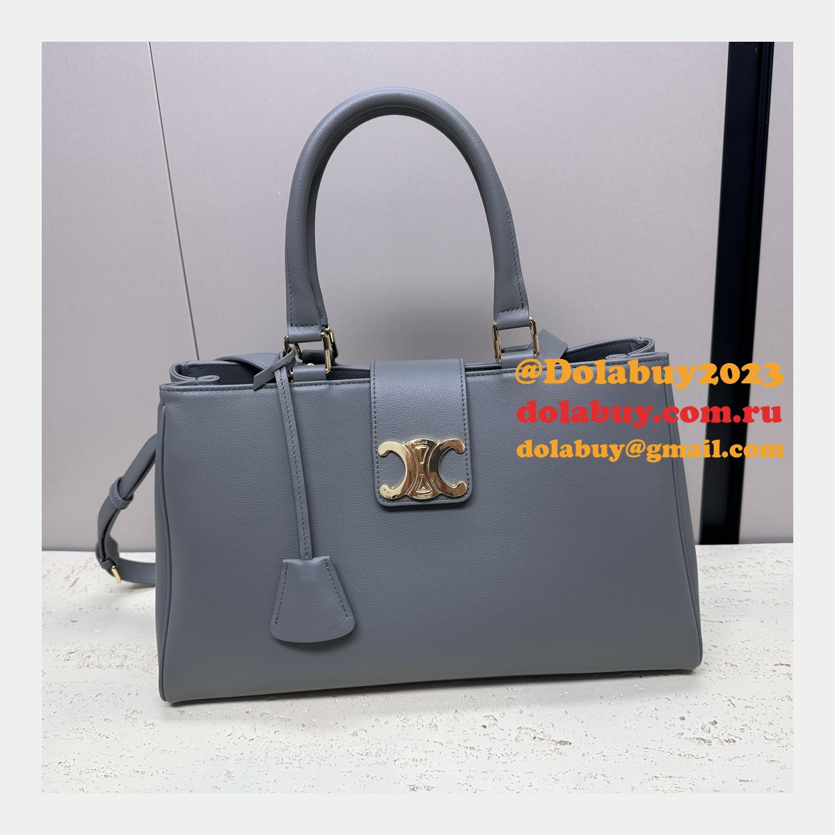 More Perfect Lines Medium Appoline 114963 High Quality Fake Bag