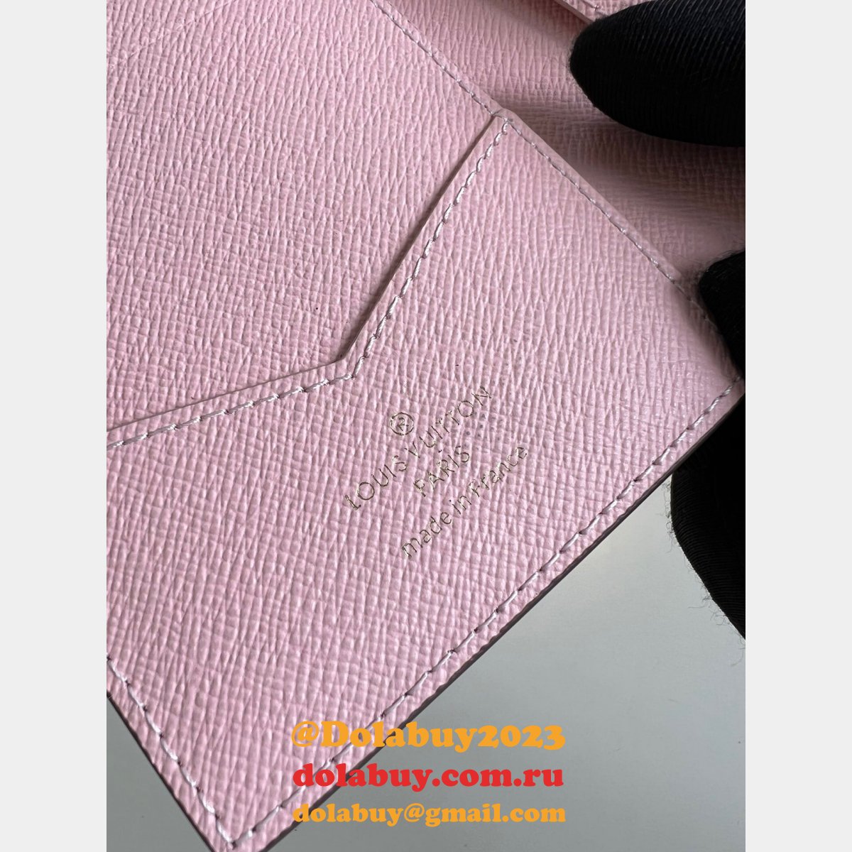 Louis Vuitton Copy Travel M62089 Passport Cover Monogram Canvas