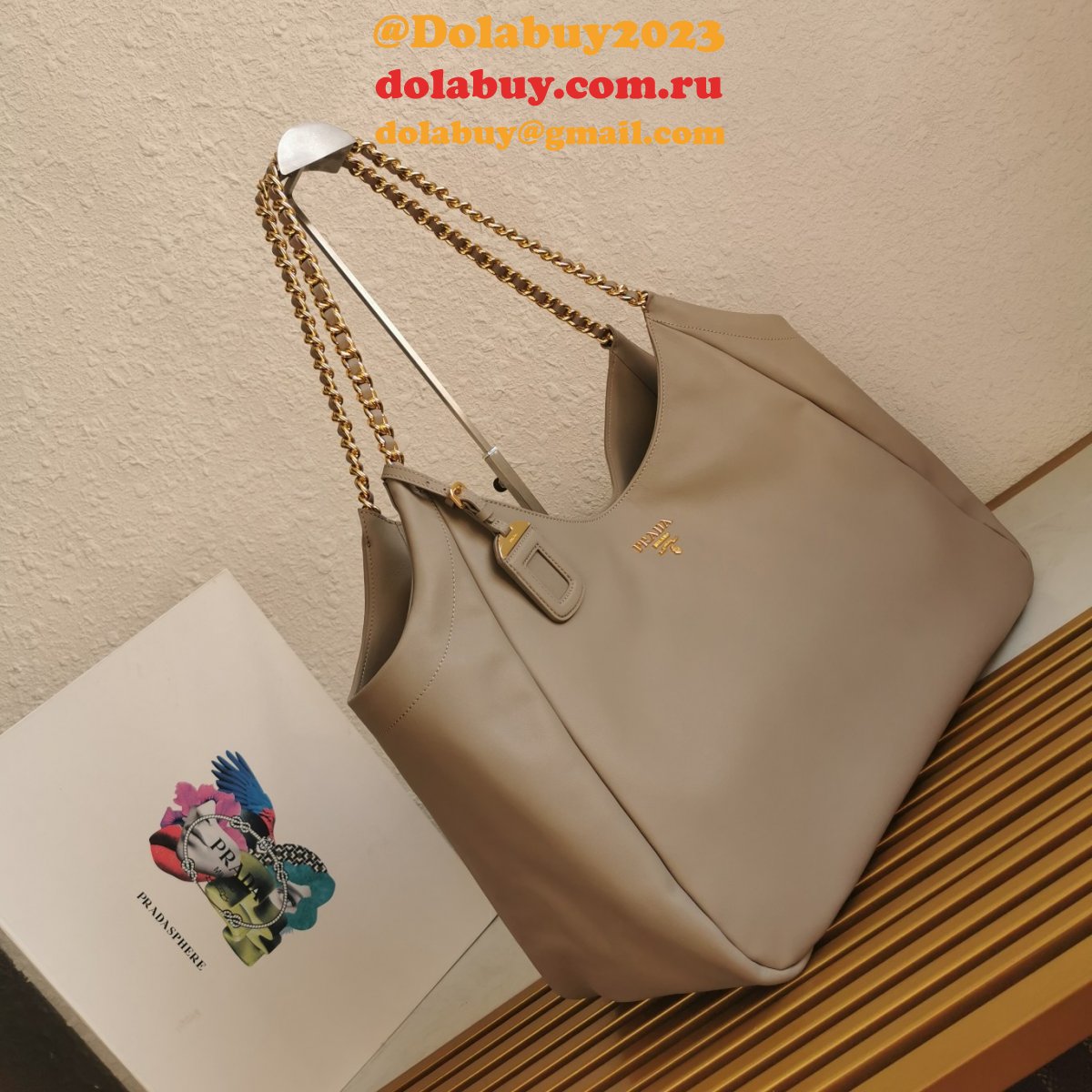Top Quality Replica Prada hobo tote bag 1BA638
